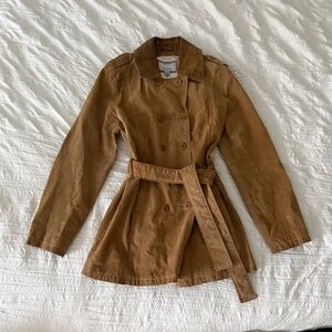 Wilsons Leather suede leather coat